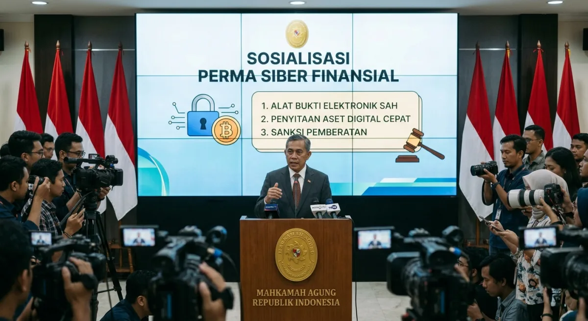 MA Ketok Palu: Perjelas Aturan Pembuktian dan Sanksi Bagi Pelaku Kejahatan Siber Finansial